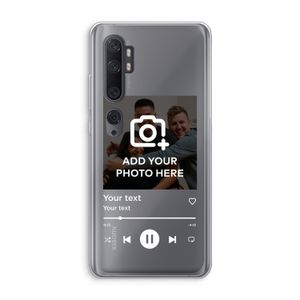 Music Player: Xiaomi Mi Note 10 Pro Transparant Hoesje