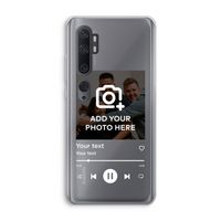 Music Player: Xiaomi Mi Note 10 Pro Transparant Hoesje Music Player: Xiaomi Mi Note 10 Pro Transparant Hoesje
