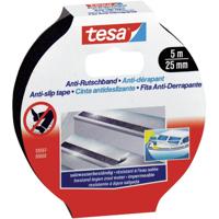 tesa 55587-00002-11 Anti-sliptape Zwart (l x b) 5 m x 25 mm 1 stuk(s)