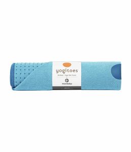 Manduka Yogitoes Skidless Yoga Handdoek - Turquoise