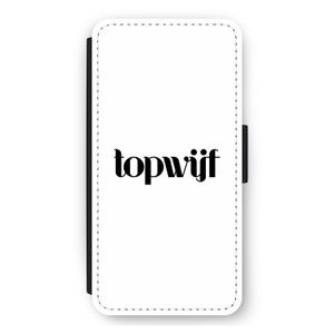 Topwijf Wit: iPhone 12 Pro Max Flip Hoesje