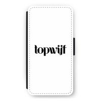 Topwijf Wit: iPhone 12 Pro Max Flip Hoesje