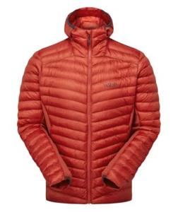 Rab Cirrus Flex Hoody Isolatiejas Heren Tuscan Red L