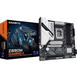 Gigabyte Z890M GAMING X Moederbord Socket Intel 1851 Vormfactor Micro-ATX Moederbord chipset Intel® Z890