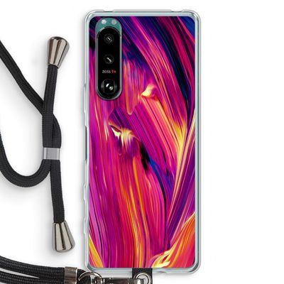 Phoenix: Sony Xperia 5 III Transparant Hoesje met koord