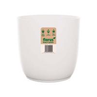 Pot flow d14 cm wit - Florus