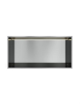 Hotbath &MORE Inbouwnis 30x60x10cm met LED IP44 RVS 316