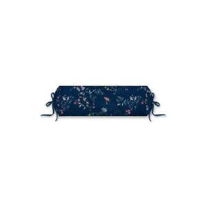 Pip Studio Tokyo Bouquet Roll Sierkussen Donker Blauw 22 x 70 cm