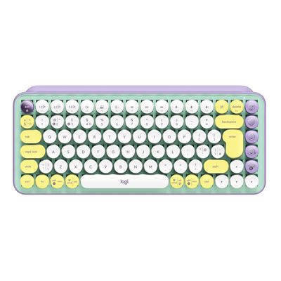 Logitech Pop Keys toetsenbord RF-draadloos + Bluetooth QWERTY Italiaans Muntkleur
