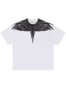 Marcelo Burlon County of Milan t-shirt en coton à imprimé Wings - Blanc