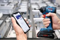 Bosch Professional GDR 18V-210 C + GCY 42 06019J0101 Accu-draaislagmoeraanzetter 18 V Li-ion Incl. Bluetooth-module, Zonder accu, Zonder lader, Incl. koffer - thumbnail