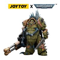 Warhammer 40,000 Action Figure Death Guard Blightlord Terminator 1 with Reaper Autocannon and Bubotic Blades 14 cm