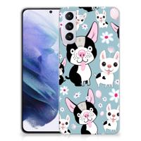 Samsung Galaxy S21 Plus | TPU Hoesje | Hondjes
