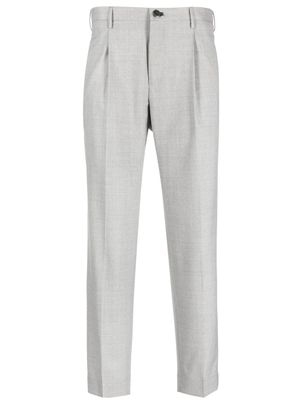 Incotex pantalon chino à coupe fuselée - Gris