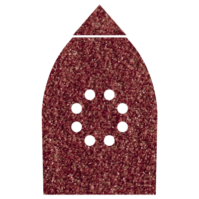 Wolfcraft Hechtschuurstrips | K80 | Geperforeerd | B&D Multi | 6 stuks - 1792000