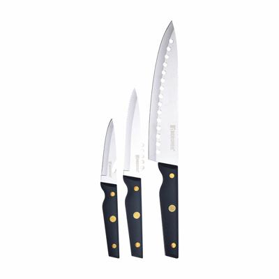 Messen Set Bergner Pro Reeco BG41026DBL Roestvrij staal ABS 3 Onderdelen