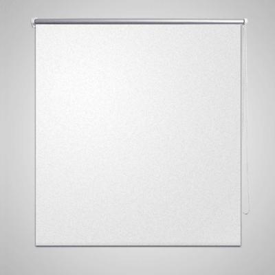 VidaXL Rolgordijn verduisterend 120 x 175 cm wit