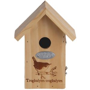 Best for Birds Vogelhuisje - hout - Winterkoning nestkastje - 19 cm