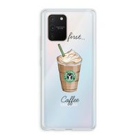 But first coffee: Samsung Galaxy S10 Lite Transparant Hoesje