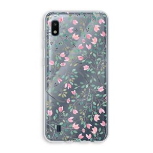 Sierlijke bloemen: Samsung Galaxy A10 Transparant Hoesje
