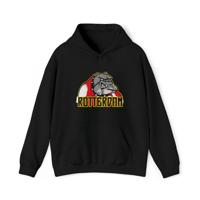 Hoodie relax - Bulldog Rotterdam - logo voor groot