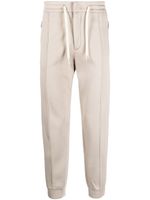 Emporio Armani pantalon de jogging à plaque logo - Tons neutres