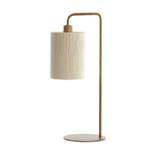 Light&living Tafellamp 26x20x59,5 cm DONIO hout print naturel+touw...