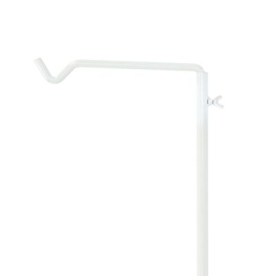 Tafelklem/tafelhaak - wit - staal - vensterbank haak - 22,2 x 3,6 x 112,2 cm