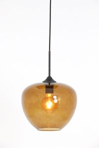 Light & Living Hanglamp 'Mayson' Ø30cm, kleur Bruin