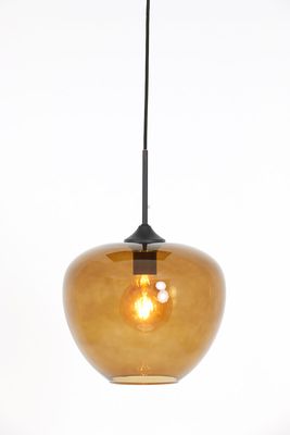 Light & Living Hanglamp 'Mayson' Ø30cm, kleur Bruin