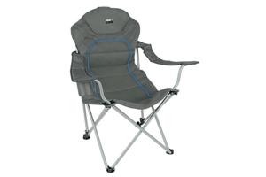 High Peak 44117 campingstoel 4 poot/poten Blauw, Grijs