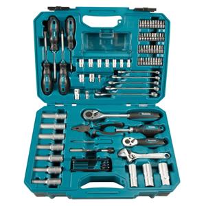 Makita E-08458 Handgereedschapset 87-delig In kunststof koffer