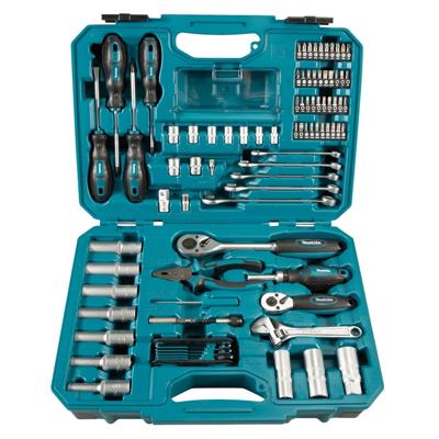 Makita E-08458 Handgereedschapset 87-delig In kunststof koffer