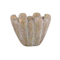 PTMD bloempot minter s bruin 23,5 cm | 8 stuks