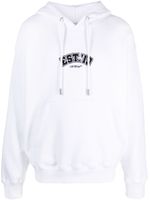 Off-White Logic Skate cotton hoodie - Blanc - thumbnail