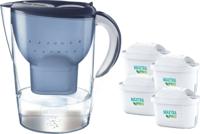 Brita Marella XL kan + 4 Maxtra patronen blauw