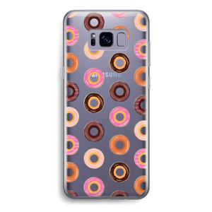 Donuts: Samsung Galaxy S8 Transparant Hoesje