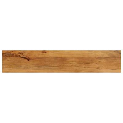 Tafelblad rechthoekig 140x30x2,5 cm massief mangohout