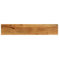 Tafelblad rechthoekig 140x30x2,5 cm massief mangohout