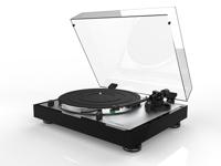 Thorens TD 402 DD platenspeler zwart - thumbnail