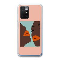 Orange lips: Xiaomi Redmi 10 Transparant Hoesje