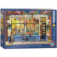 Eurographics puzzel The Greatest Bookstore in the World - 1000 stukjes - thumbnail