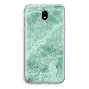 Groen marmer: Samsung Galaxy J5 (2017) Transparant Hoesje