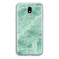 Groen marmer: Samsung Galaxy J5 (2017) Transparant Hoesje