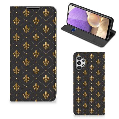 Samsung Galaxy A32 5G | Hoesje met Magneet | Franse Lelie