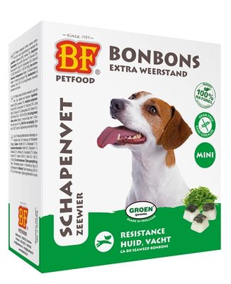 Bf Petfood Biofood schapenvet mini bonbons zeewier