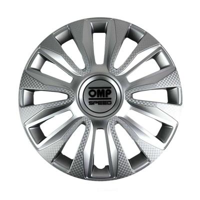 Hubkap OMP Magnum Zilverkleurig 15" (4 Stuks)