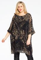 Yoek Tuniek PEBBLES | Zwart | Maat 46/48
