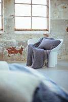 Vandyck home 95 plaid blue ink bedsprei