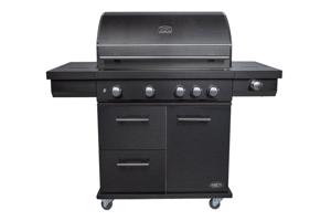 Boretti Imperatore Nero 4B Barbecue Verrijdbaar Gas Zwart 25700 W